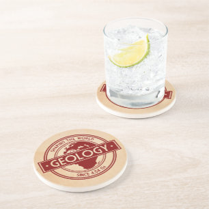 Dessous De Verre En Grès Géologie - Façonner le Logo Mondial (Europe)