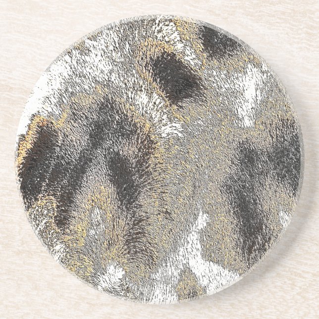 DESSOUS DE VERRE EN GRÈS GIRAFFE (Devant)