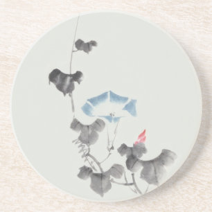 Dessous De Verre En Grès Gloire du matin Hokusai Art japonais
