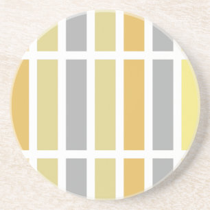 Dessous De Verre En Grès Gold Silver Bronze Metal Hues