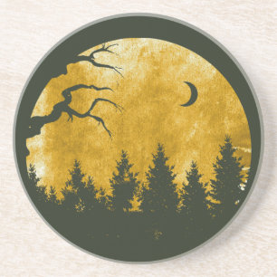 Dessous De Verre En Grès Golden Woods