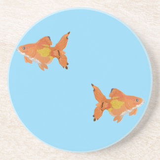 Dessous De Verre En Grès goldfishes