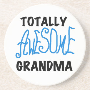 Dessous De Verre En Grès Grand-maman totalement impressionnante - T-shirts 