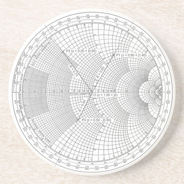 Dessous De Verre En Grès Graphique Smith, ingénieur en électronique (Devant)