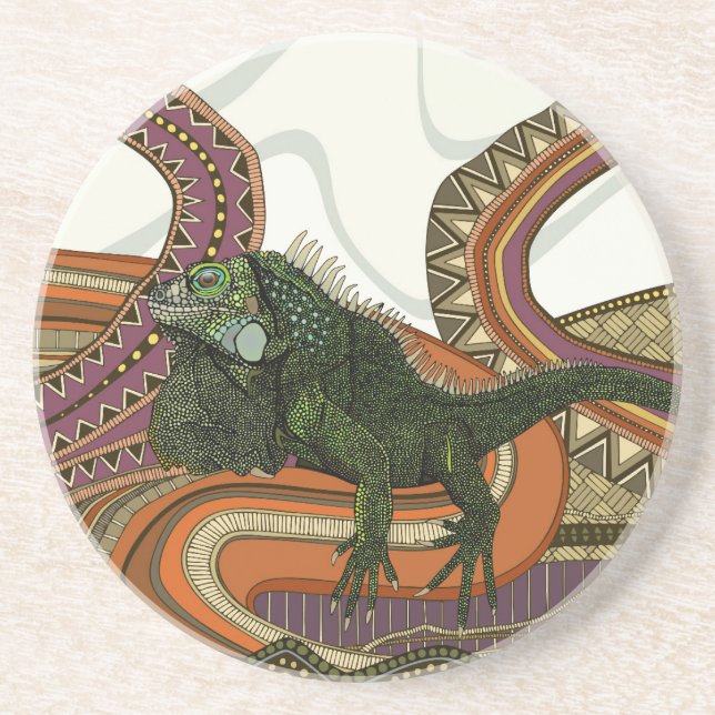 Dessous De Verre En Grès green (Devant)