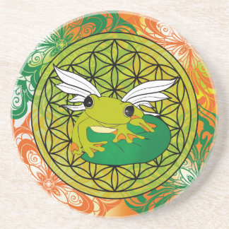 Dessous De Verre En Grès Grenouille