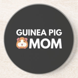 Dessous De Verre En Grès Guinée - Maman au porc