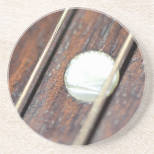 Dessous De Verre En Grès Guitare Fret