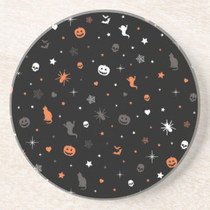 Dessous De Verre En Grès Halloween