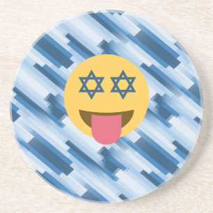 Dessous De Verre En Grès hanoukka chanukkah emoji