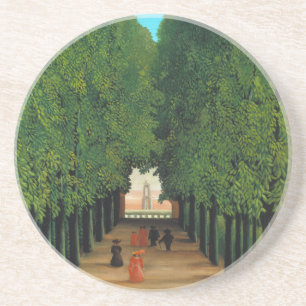 Dessous De Verre En Grès Henri Rousseau, Allée dans le parc de Saint-Cloud
