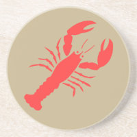 homard rouge sur kaki