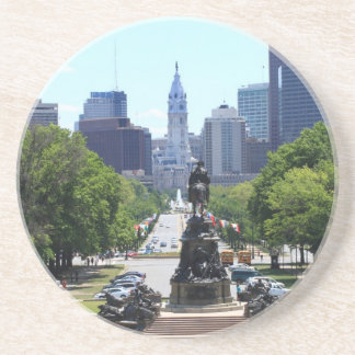Dessous De Verre En Grès Horizon de Philadelphie