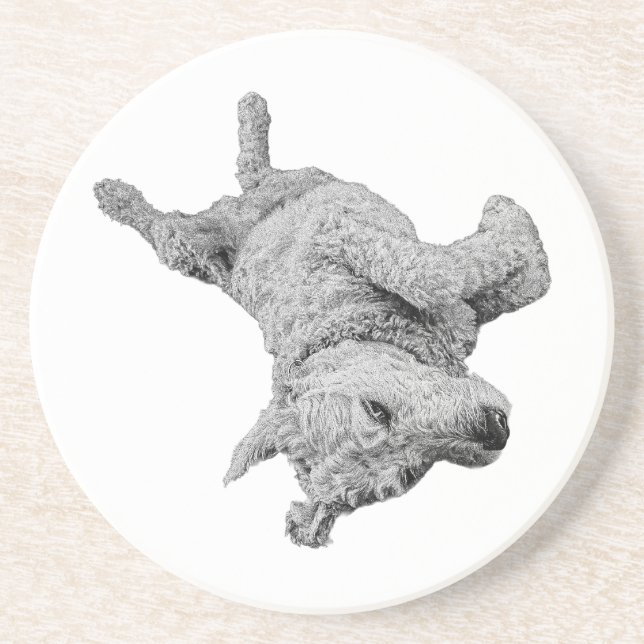 Dessous De Verre En Grès Humour au repos (Devant)