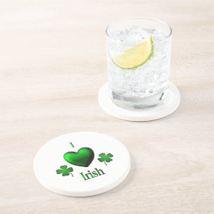Dessous De Verre En Grès I Heart Irish