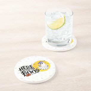 Dessous De Verre En Grès Ici pour les Boos   Boire et obtenir votre Spook