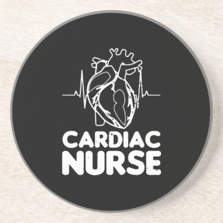 Dessous De Verre En Grès infirmière cardiaque