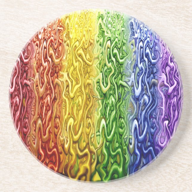 Dessous De Verre En Grès Intertissé (Devant)