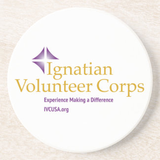 Dessous de verre en grès IVC avec support en liège