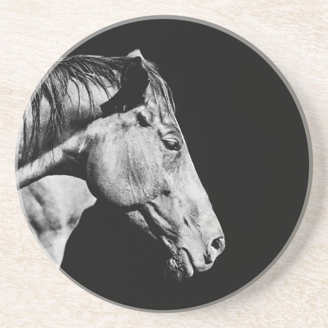 Dessous De Verre En Grès jambe de cheval (Devant)