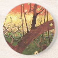 Japonisme : Arbre à prune fleuri par Vincent van G