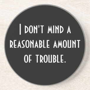 Dessous De Verre En Grès Je ne m'occupe pas d'une quantité raisonnable de