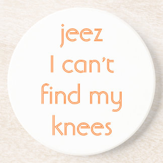 Dessous De Verre En Grès Jeeze, mes genoux
