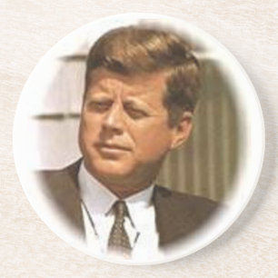 Dessous De Verre En Grès John F Kennedy