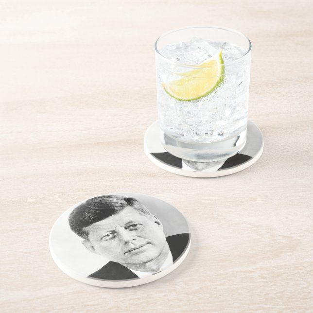 Dessous De Verre En Grès John Jack Kennedy Maison Blanche présidentielle am (Côté)