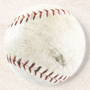Dessous De Verre En Grès Joueur d'équipe du base-ball