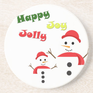 Dessous De Verre En Grès Joyeux Jolly Joy