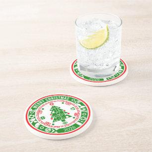Dessous De Verre En Grès Joyeux Noël