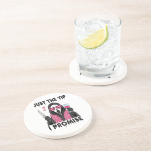 Dessous De Verre En Grès Juste la pointe, je promets, drôle et horreur
