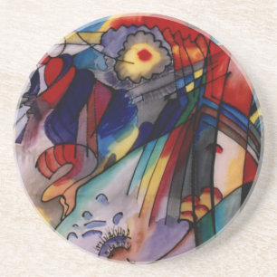 Dessous De Verre En Grès Kandinsky 1913 Peinture Abstraite