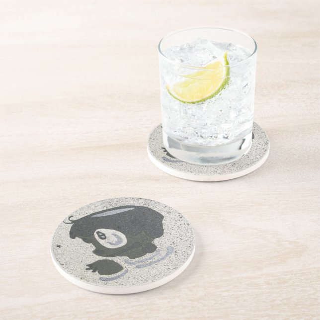Dessous De Verre En Grès Kappabashi (Côté)