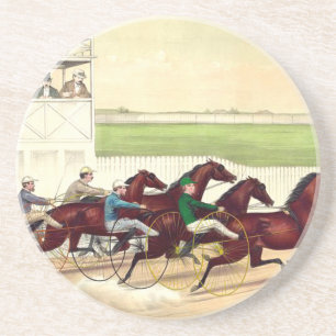 Dessous De Verre En Grès La course de chevaux SUPÉRIEURE est ma vie