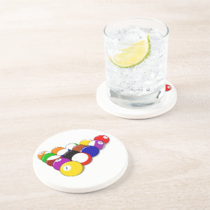 Dessous De Verre En Grès La fin de support de support de boules de salle de