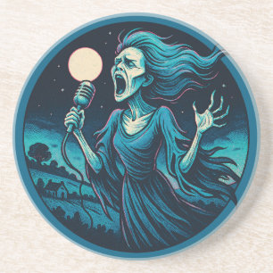 Dessous De Verre En Grès La grêle du Banshee