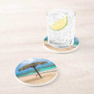Dessous De Verre En Grès La plage de l'Anse des Rochers