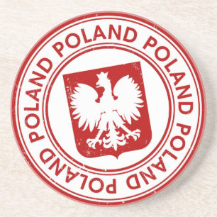 Dessous De Verre En Grès La Pologne