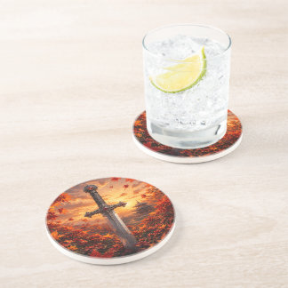 Dessous De Verre En Grès La Saga de la lame éternelle