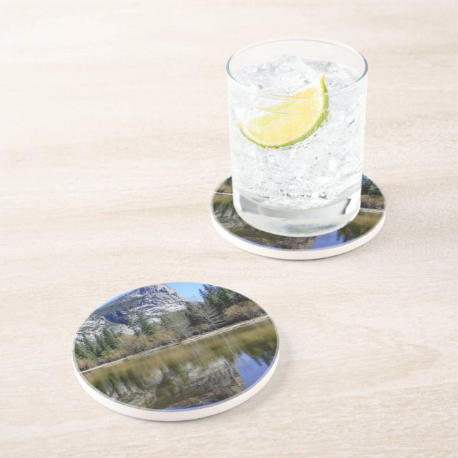 Dessous De Verre En Grès Lac mirror (Côté)