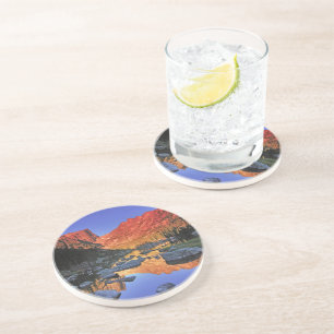 Dessous De Verre En Grès Lac rêveur