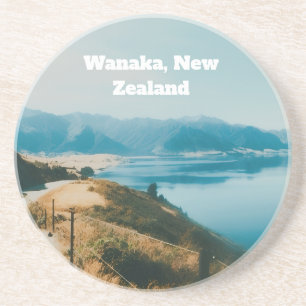 Dessous De Verre En Grès Lac Wanaka, Île du Sud, Nouvelle-Zélande