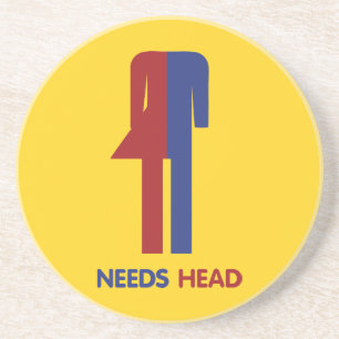 Dessous De Verre En Grès Ladyboy A Besoin De Tête