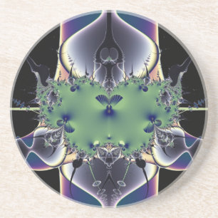 Dessous De Verre En Grès Lampe pourpre