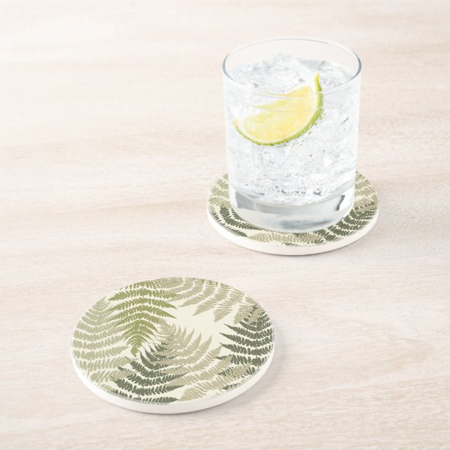 Dessous De Verre En Grès Lancer l'oreiller (Côté)