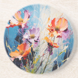 Dessous De Verre En Grès L'art floral