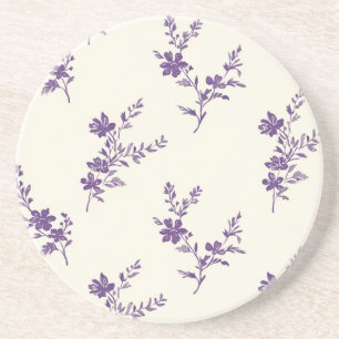 Dessous De Verre En Grès Lavender Drift