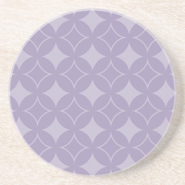 Dessous De Verre En Grès Lavender shippo motif (Devant)